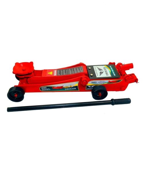 Driger Trolley Hydraulic Jack 3 Ton Heavy Duty Car Jack for Commercial Use
