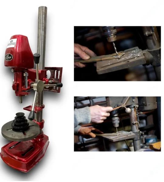 Lion 13 mm (0.5 inch) Vertical Bench or Stand Drill for Domestic Purposes (Without Motor)