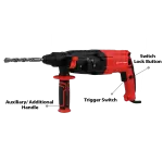 Xtra Power 26mm Tri-Function Rotary Hammer 800W - XPT 435