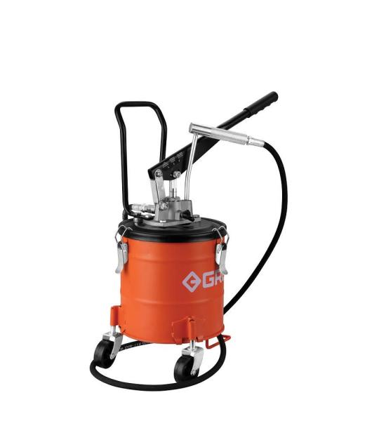 Groz V Series 6 Kg Grease Pump Bucket With Wheel (VGP/6)