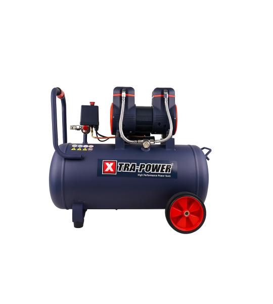 XTRA-POWER XP-AC-124 Oil Free 50L Air Compressor With 2.25 HP Motor | 8 Bar