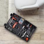 BLACK+DECKER BMT108C Hand Tool Kit (108-Piece) (Orange & Black)