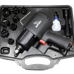 Elephant 1/2" Air Impact Wrench With 8 Sockets IW02