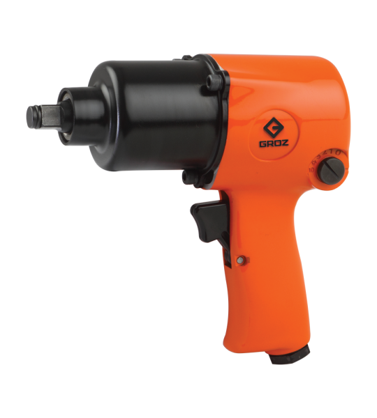 Groz 1/2 Inch Twin Hammer Mechanism Impact Wrench, 1223 Nm Max. Torque (IPW/301)