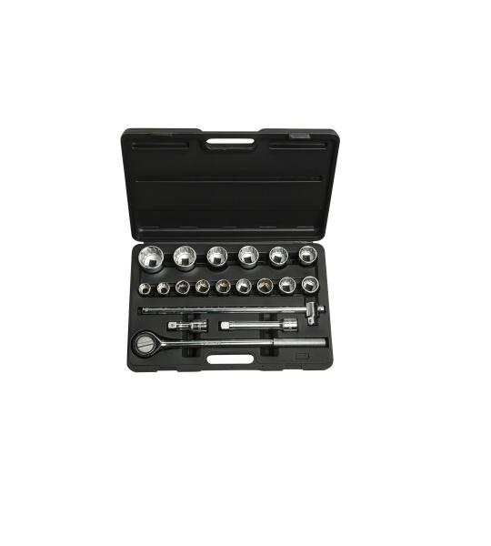 STANLEY 89-101 3/4'' Drive Metric Socket Set (19-Pieces)