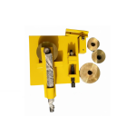 Hukums 12–32 mm Square Pipe Bending Machine | Heavy Duty Steel | 6 mm Wall Thickness | 4 Dies Included