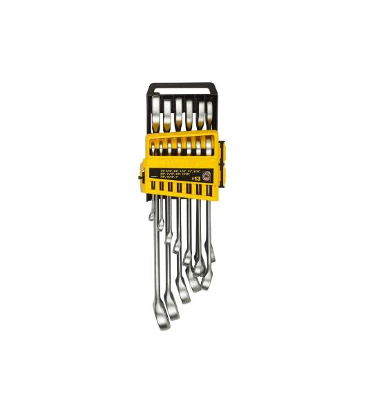 STANLEY STMT78096-8 Combination Spanner Set 1/4" - 1" in Holder (13-Pieces)
