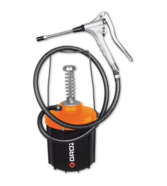 Groz 5 Kg Portable Manually Operated Grease Pump Bucket (GS/5)