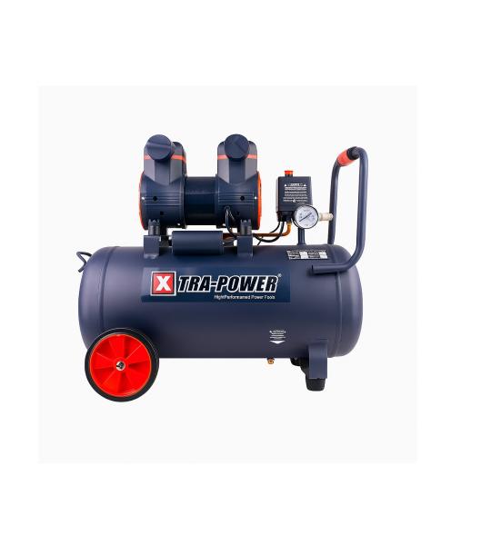 XTRA-POWER XP-AC-123 Oil Free 30L Air Compressor With 1080 w Motor | 8 Bar