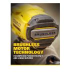 Stanley Fatmax 20V Brushless Impact Wrench Kit 1/2" SBW920M2K-B1 (2x4.0Ah)