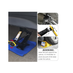 Hukums 1.5 Ton Scissor Jack Heavy Duty for Cars & Three Wheelers