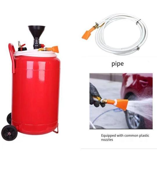 Heavy Duty 80 Liters Mild Steel Car Washing Foam Tank for Commercial Use