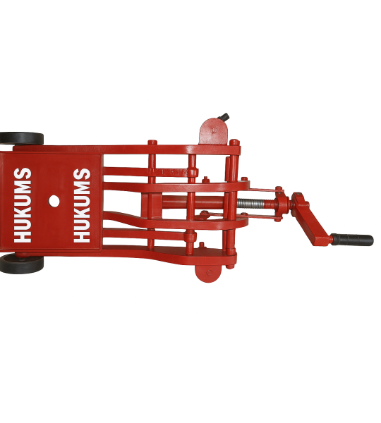 Hukums HGB20 Heavy Duty 20 mm Gear Box Jack – 785 mm Lifting Height | Made in India | Durable Hydraulic Jack for Trucks & Buses