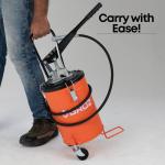 Groz 10 Kg Grease Pump Bucket With Wheel (VGP/10)