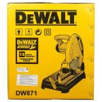 Dewalt 355 mm Chop Saw, 2200 Watt 3800 RPM Speed (DW871)