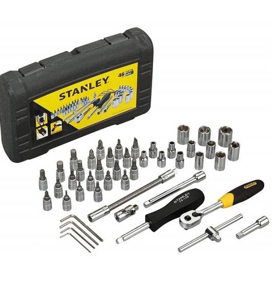 STANLEY 1/4-Inch Square Metric Socket & Bit Set (STMT72794-8-12)