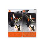 Hukums 1.5 Ton Scissor Jack Heavy Duty for Cars & Three Wheelers