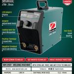 Damier Heavy Duty IGBT Welding Machine 260 A