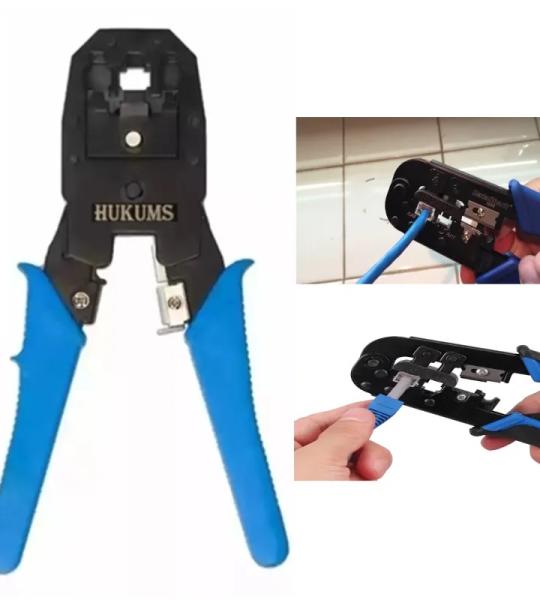 Hukums Multifunctional Modular Plug Crimping Tools For LAN Network/Telephone Cable