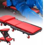 Hukums 2 In 1 Foldable Car Creeper Cum Stool 40 inch For Workshop, mechanical & Automobile Industry