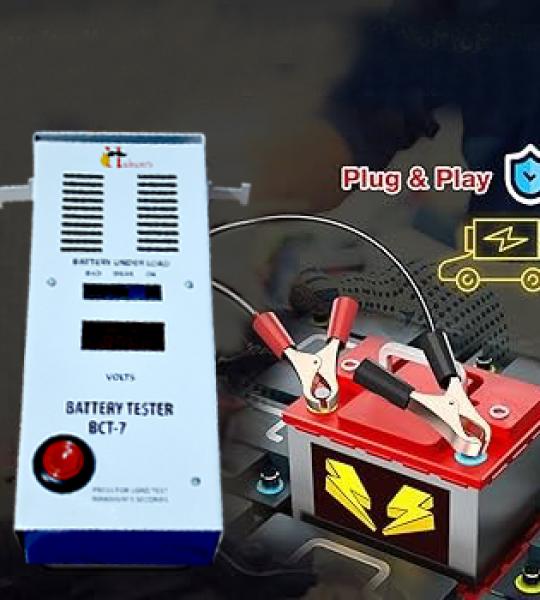 Hukums Battery Load Tester for Car Batteries BCT 7