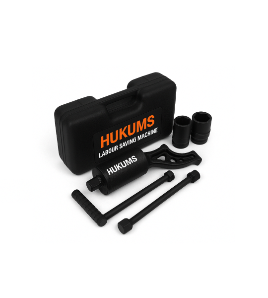 Hukums 1 Inch Labour Saving Wrench – 7800 Nm Max Torque with 2 Sockets