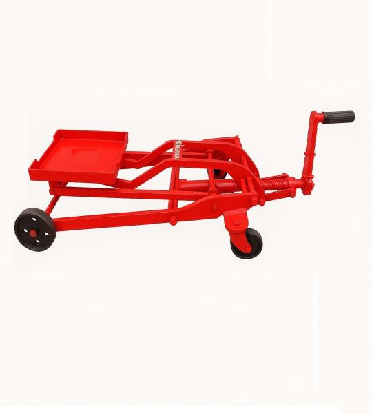 Heavy Duty 20 mm Gear Box Trolley Jack With 785 mm Maximum Height