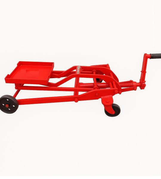 Heavy Duty 20 mm Gear Box Trolley Jack With 785 mm Maximum Height