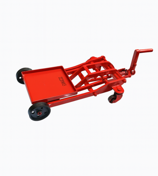 Heavy Duty 20 mm Gear Box Trolley Jack With 785 mm Maximum Height