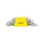Stanley 8 pcs 6 - 22 mm Steel Double Open End Spanner Set (70-379)