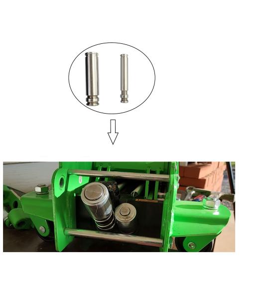 Piston Set For Double Piston Trolley Jack 4 ton