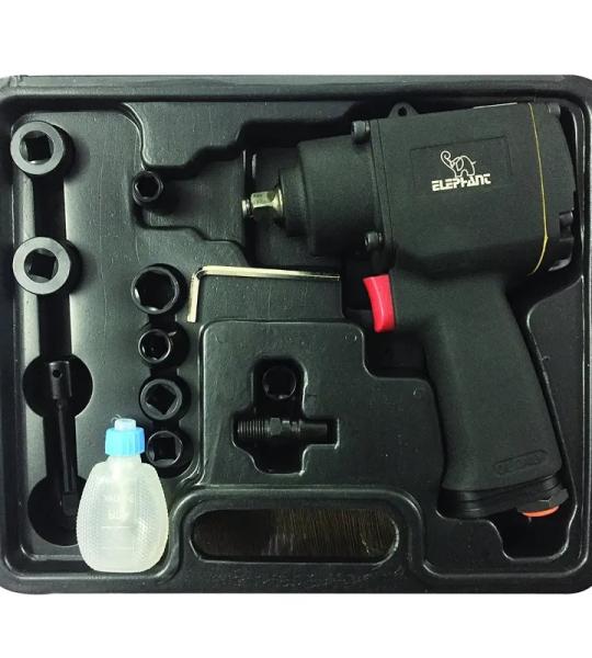 Elephant 3/8" Impact Wrench With 8 Sockets IW01