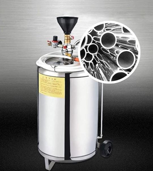 Premium 80 liters Stainless Steel Car Washing Foam Tank for Commercial Use