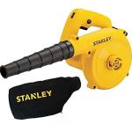Stanley 600 Watt Variable Speed Blower or Air Blower with Accessories, 16000 RPM (STPT600)
