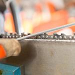 Mild Steel 5/32" Chainsaw Files (Pack of 12) – Round Sharpening File Set for Chainsaw Blade Sharpening & Maintenance