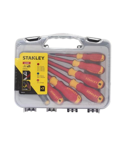 STANLEY STMT60175 7 PIECES VDE SCREW DRIVER SET