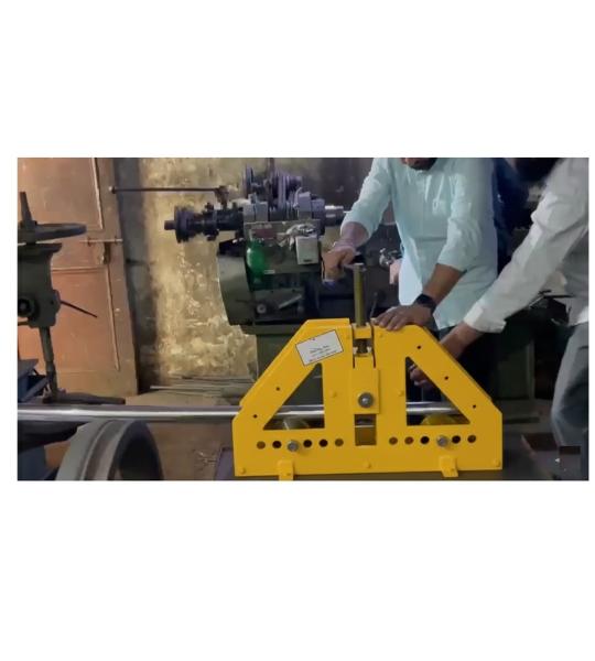 Hukums Radius Manual Pipe Bending Machine 1/2″–2″ | Heavy Duty 6mm Round Pipe Bender with 12 Dies